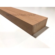 KAYU Solid Wood Blocks 6x12 Length 100 Solid Wood Meranti Wood