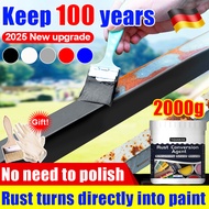 【 Lasts 50 years 】TIGUANJIA 3 in 1 rust remover for metal rust converter anti rust paint 2000g