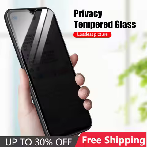 Privacy 9D Screen Protector for Huawei Y9 Prime 2019 Y6 Y7 Y5 Anti Spy Tempered Glass for Huawei Y5p