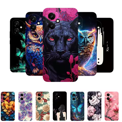 For Honor 400 Phone Case 400Pro Leopard Panda Soft Silicone Back Cover for Honor 400 Pro Protective