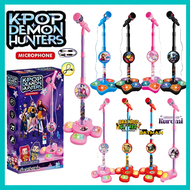 Kids Microphone Standing Kids Toys Singing Mic Toy Karaoke Mic with Light Musical Toys Mainan Budak 