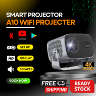 ITRONIC 2024 Latest A10 Android 11 Projector Smart LED Projector 5G Dual WiFi 4K Home Mobile Noteboo