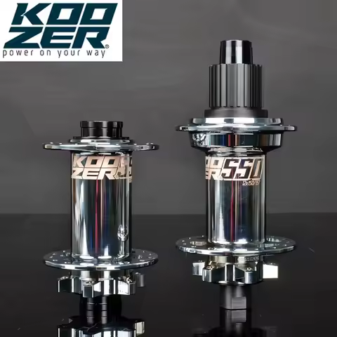 Koozer 550 One-piece Cr-Mo Axle MTB AM FR DH E-bike Disc Brake 32H Bicycle Hub Boost 12x148 150 157m