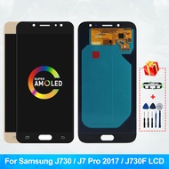 Super Amoled J730FNDS LCD For Samsung Galaxy J7 Pro 2017 J730 J730F LCD Display and Touch Screen Digitizer Replacement Parts