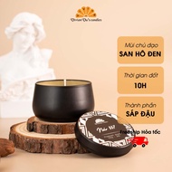 Nến Thơm Cao Cấp Noir 07 VIVIAN Vivian Vus Candles Hũ Thiếc 100gr Mùi Cỏ Hoa - Nến Thơm Sáp Đậu Nàn