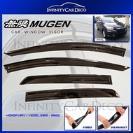 (Made in Malaysia) Mugen Door Visor Compatible With Honda Hrv / Vezel 2015 - 2022