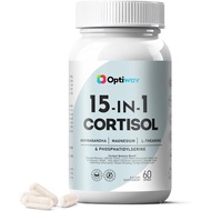 Cortisol Detox Supplement for Women Men - Control & Lowering High Cortisol Level - Balance Stress Re