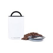 Airscape Coffee and Food Storage Canister 7" White Chalk Matte Airtight