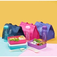 YG Lunch Fit set of 4 pcs/ Lunch box set with zipper bag