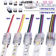 ELOK LED Strips Connector 2pin 3pin Terminal Splice 4pin 5pin 6pin Light Wire Connection