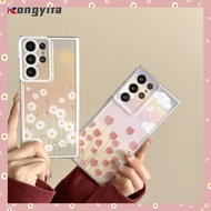 Cute Korean Style Daisy Casing For OPPO A96 A76 A94 A93 4G A74 A95 4G A78 A58 A57 A77 5G A56 A55 A53