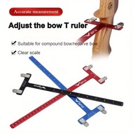 Adjustable Bow T-Ruler Bow Gear Positioning Partner Arrow Point Measur Bow Arrow Archery Accessories