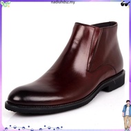 113153 dan 9935 Johnson Shoes mix leather double zipper ankle boots