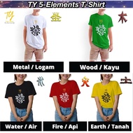 TY Unisex 5-Elements T-Shirt