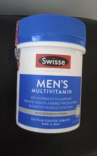 <全埸最抵！>Swisse男性多元維他命 120片（購自萬寧）