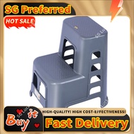 Car Beauty Shop Car Wash Stool Plastic Upgrade High and Low Tally Stool Pedal Two-Step Stool Step Tw