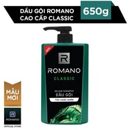 Dầu gội Romano Classic 650g (Chính Hãng)