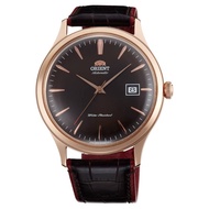 [Powermatic] Orient FAC08001T0 Bambino Version 4 Brown Dial Leather Men'S Watch