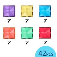 MNTL - 42pcs Colour Tiles All Square