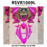 Rapido Cover Set Honda RS150R V1 V2 V3 Winner-150 (6) Pink Black Orange Red Grey Yellow Silver Accessories Motor Bodyset