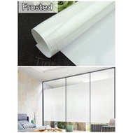 Frosted Window Sticker Glass Sticker Pure Frosted Film Water Proof UVblock Tinted Window Film Froste