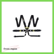 Cusco (CUSCO) Racing Harness Seat Belt 6-Point (Black) 00B CRH N6BK