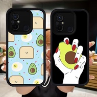 Q33 Soft Avocado Casing for Xiaomi Redmi Note poco 10C A1 C71 F7 M3 C55 7 M4 9C 9T 12C C65 A5 9A A2 
