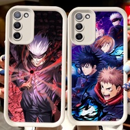 H85 Jujutsu Kaisen White Casing for Samsung M02S J6 A03S A51 A02S M02 A03 Core J4 Plus F02S A02 A31 