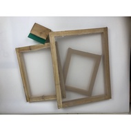 Silkscreen wooden frame with mesh / silkscreen block silk screen photo frame