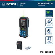 Bosch เครื่องวัดระยะเลเซอร์แสงสีเขียวบลูทูธ 50 เมตร GLM 50-27 CG