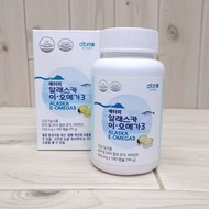 อะโทมี่ อลาสก้า อี-โอเมก้า 3(ผลิตภัณฑ์เสริมอาหารน้ำมันปลา) Atomy Alaska E-Omega 3(Fish Oil Dietary S