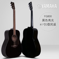 YAMAHA YAMAHA Guitar fg800 Veneer Folk Wooden Electric Box Beginner Student Male Female 137/133cm