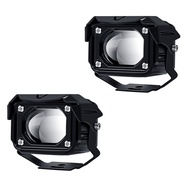 Đèn sương mù LED 12D 3" 100W 6000K 3000K 12000LM chuyên dụng cho xe máy/xe địa hình/xe tải/ô tô 12V