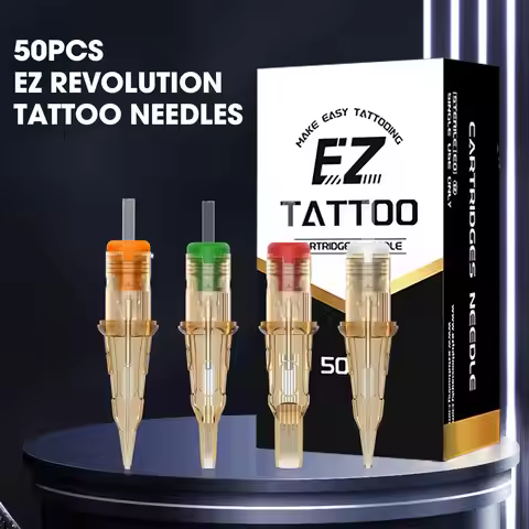 50/100pcs EZ V-Select Cartridge Tattoo Needle kits 3/5/7/9RL RS 7/9RM Disposable Needles Kits for Ca