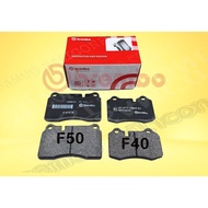 Brake Pad Brembo F50 F40 4Pot Brembo Caliper F50 F40 Tesla Evo 4 5 6 7 8 9 Front Rear Brembo P09004 