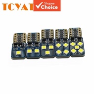 TCYATO 10pcs New high-brightness automotive LED wide reading license plate light T10 3030 2 10SMD  T