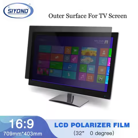 10PCS/Lot New 32inch 0 Degree 715MM*403MM Monitor LCD LED Polarized Film Sheets for Samsung/LG TFT L