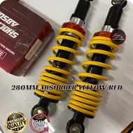 RACING ABSORBER 280MM RED/YELLOW
