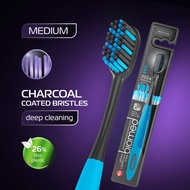 Biomed Complete Care Black Toothbrush, Medium (Green/Blue)