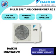 DAIKIN R32 INVERTER MULTI-SPLIT AIRCOND SET (MKC50RVM / MKC70RVM + CTKC35RVM)