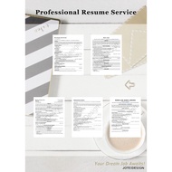 Perkhidmatan Membuat Resume Profesional Mesra ATS | ATS-Friendly Professional Resume Service