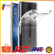 Cesing Case Oppo Reno / Reno 10x Zoom Softcase Tpu Jelly Clear Transparent