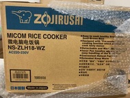 象印 Zojirushi NS-ZLH18 (220-230V) 電飯煲 白色
