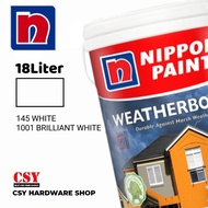Nippon Paint Weatherbond 18Liter / cat Luar dinding Tahan