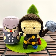 GANTUNGAN Keychain THOR Amigurumi/ THOR Figure