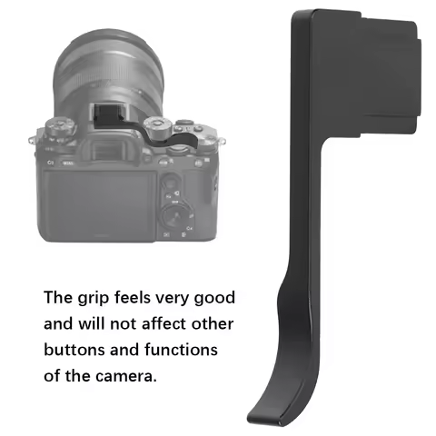 Camera Finger Thumb Handle Aluminum Alloy CNC Machining Fit for Sony A6300/A6400/A6500