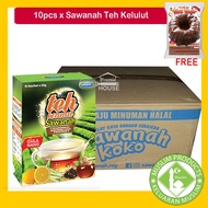 [Borong]  Teh Madu Kelulut Sawanah Pracampuran Lemon Madu Serai Gula Nano(15 sachets x 25gm)