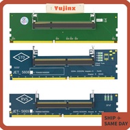YUJINX DDR3 DDR4 DDR5 RAM Adapter Card, Upgraded Version Better Protection SO-DIMM to DIMM Adapter, 