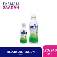 Belcid Suspension 120/240ml - Antacid, Antiflatulence, Demulcent