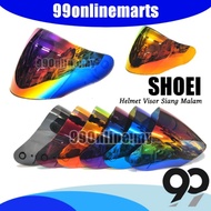 Shoei Visor Siang Malam CJ1 V10 JF2 J Stream Jack JF3 J Force TSR AX3 JF3 Original & Copy Helmet all
